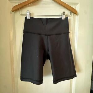 TNA Black Butter Biker Shorts for Women